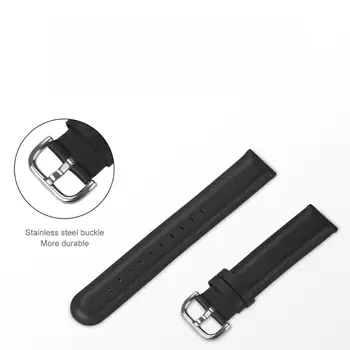 Usnjeni Trak za Samsung Active2 44 mm 40 mm SM-R820 R830 R500 R600 R810 Galaxy Watch 42 Aktivna 2 manžeta Zapestnica Watchband