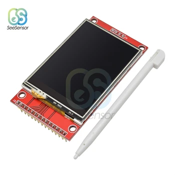 2.4 palčni 240x320 SPI TFT LCD Serijski Vmesnik Modula 5V/3.3 V PCB Adapter Micro SD Kartico ILI9341 LCD-Zaslon Bela LED za arduino