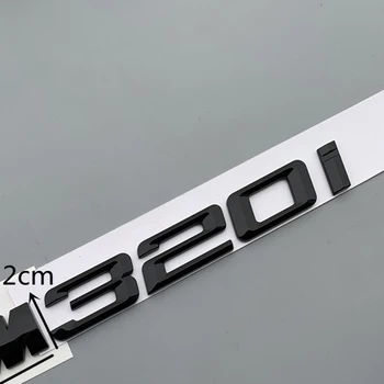 DIY Črko M Li Število Simbol za BMW M650i M735Li M740Li M750Li M760Li M220i M735i M640i M520Li Prtljažniku Avtomobila Logotip Nalepko