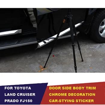 UBLUEE Pribor Za Toyota Land Cruiser Prado FJ 150 2010-2018 ABS Chrome Vrata Strani, Oblikovanje telesa, oblikovanje Kritje Trim
