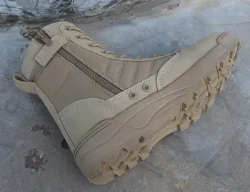 Moški puščavi vojaško taktično škornji moški nepremočljiva Prostem pohodništvo čevlji, superge za ženske non-slip nositi športni Boj proti čevlji