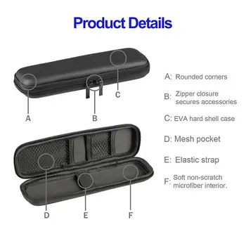 Škatla za shranjevanje Vrečko Prenosni Lupini Nosite Primeru Telefon Torbica Cover Za Apple Svinčnik iPencil Airpod Zraka Stroki Slušalke Kabli Pribor