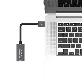 USB 3.0 Video Capture Card 1080P 60fps 4K HDMI Video Grabežljivac Polje za Macbook PS4 Igra Fotoaparat, Diktafon Živo spletno oddajanje