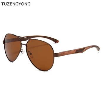 TUZENGYONG 2021 Novo Vintage Aluminija Polarizirana sončna Očala Klasične blagovne Znamke sončna očala Premaz Objektiv Vožnje Očala Za Moške/Ženske