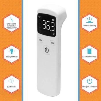 Termometer brezkontaktno Ir telo Termometer ABS za Odrasle in Otroke z Lcd-Zaslon Digitalni Laserski Temperatura Orodje