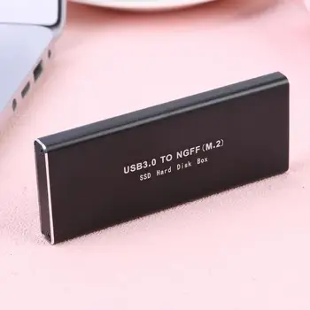 USB3.1/3.0 Tipa C, M. 2 NGFF Prenosni SSD HDD Zunanji Trdi Disk, Napajalnik Trdi Disk, v Primeru, Ohišje aluminij zlitine