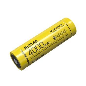 NITECORE 21700 Li-ionska Baterija za Polnjenje NL2140 4000 mah 3,7 v Notranjo Baterijo za Nitecre LED Svetilka