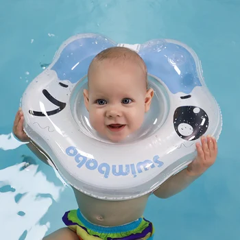 Napihljivi Krog Plavanje Vratu Obroč Za Malčke Oprema Za Plavanje Baby Cev Obroč Varnost Vratu Plavajo Krog Kopanje