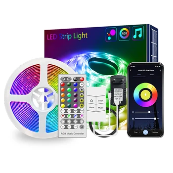 LED 20M 400 Luči 24V Grafiti Smart Glasba Lahka Glasba Svetlobe, Barva Spreminja, Kabel USB WIFI Glasbe Krmilnik Daljinski upravljalnik