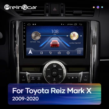 Prelingcar navigacijski sistem, ki Za Oznako X/Reiz 2010 11 12 13 14 android 10.0 Avto GPS multimedia Radio Navi igralec