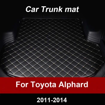 APPDEE prtljažniku Avtomobila mat Toyota Alphard 2011 2012 2013 tovora linijskih preprogo notranja oprema pokrov