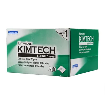 Brezplačna dostava 10pcs/veliko 210 x 110mm 280pcs/box Optičnih Vlaken za Čiščenje Kimwipes Dustfree Papirja
