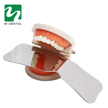 1PC iz Nerjavečega Jekla Fotografija Ogledala Autoclavable Znotraj Ustne Ortodontskega Vsadek Reflektor Kliniki Instrumenti Beljenje Zob