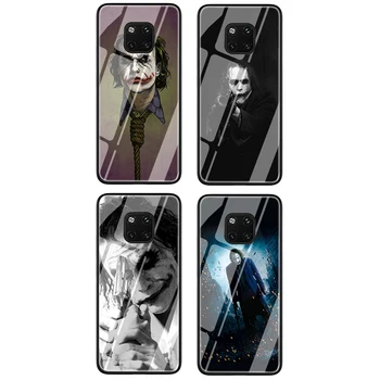Heath Ledger Joker Kaljeno Steklo primeru telefon za Huawei Y6 Y9 Čast, 7A, 8 X 9 10 Mate 20 P10 P20 P30 Lite Pro P Smart