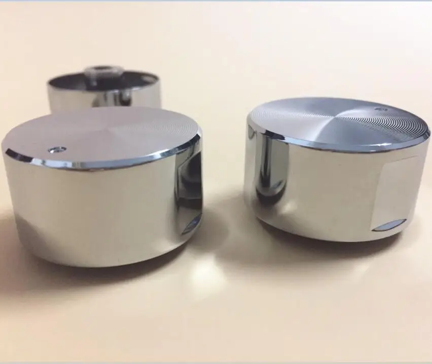 5PCS visoke kakovosti Rotacijski vklop plinski štedilnik deli plinske peči gumb cinkove zlitine okrogli gumb s krom prevleka za plinski štedilnik