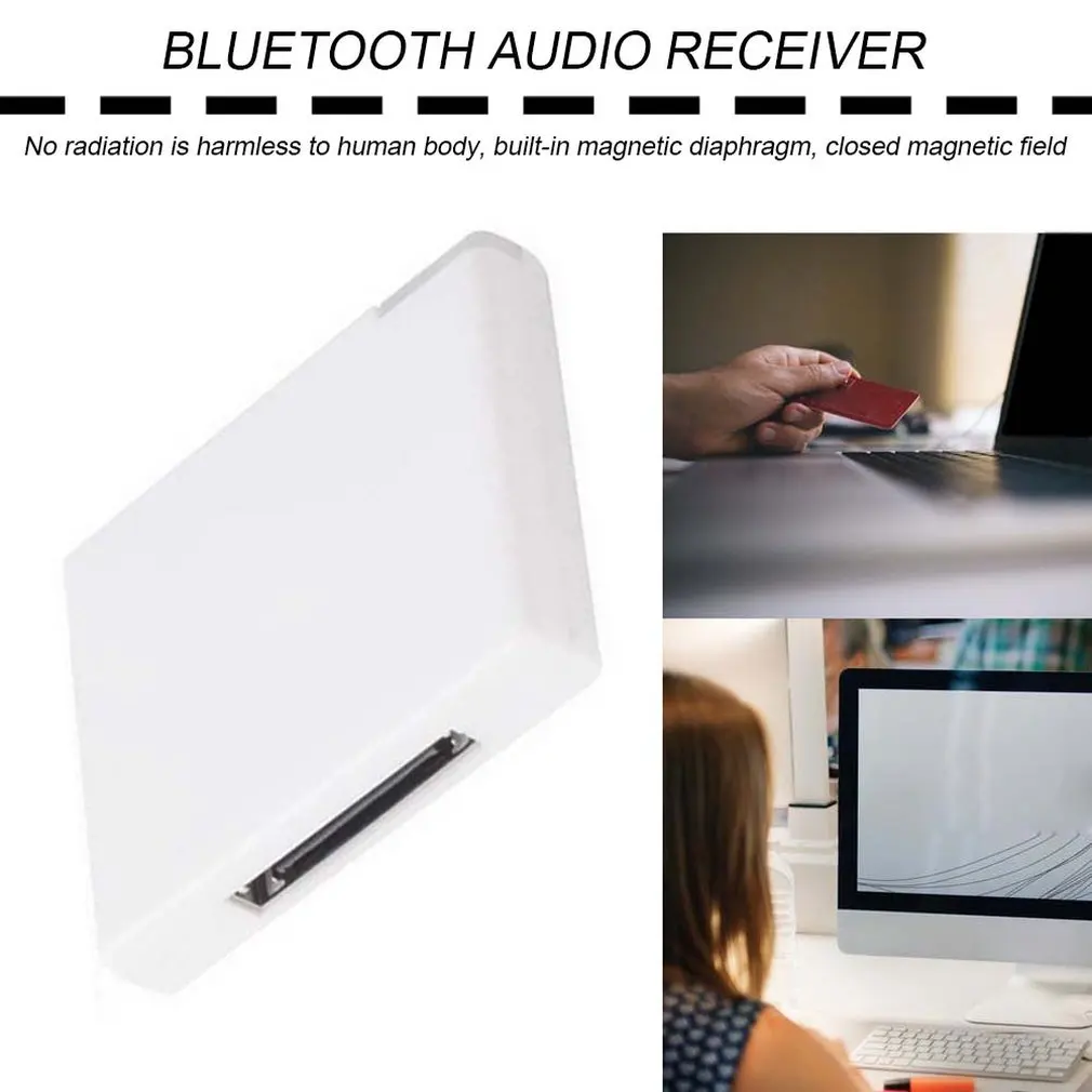 Bluetooth audio (zvok bluetooth adaptador sprejemnik sprejemnik vmesnik bluetooth A2DP Glasbeni Sprejemnik Adapter za iPod Za iPhone 30-Pin Dock Govorijo