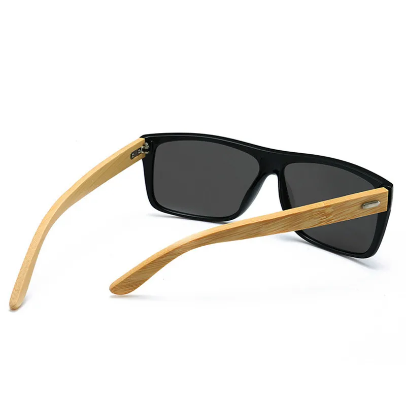 RBRARE Moške Buljiti Vožnjo sončna Očala Moški Klasični Bambusov Noge sončna Očala Za Moške, Visoke Kakovosti na Prostem UV400 Gafas De Sol Mujer