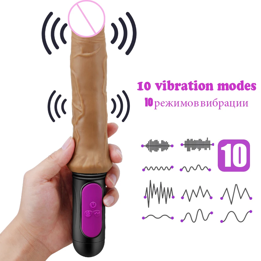 Ogrevanje USB polnjenje Vibrator za Žensko 10 hitrost Lahko bend Mehko velik Penis, dildo G Spot Vagine, anusa Masturbator Sex Igrača za odrasle