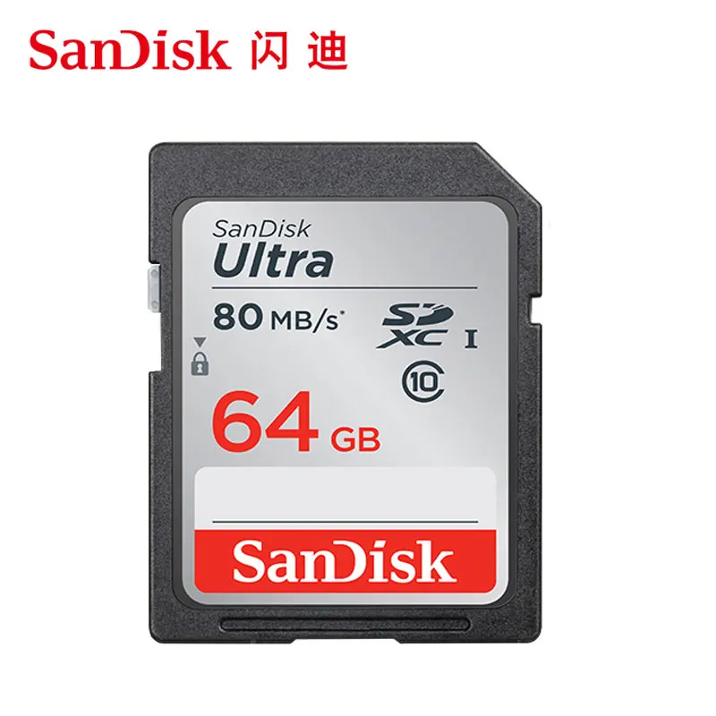 SanDisk Ultra SD Kartica 64GB 128GB 16GB 32GB class 10 pomnilniške kartice, UHS-I, SDHC SDXC za Fotoaparat, video kartica sd 128gb