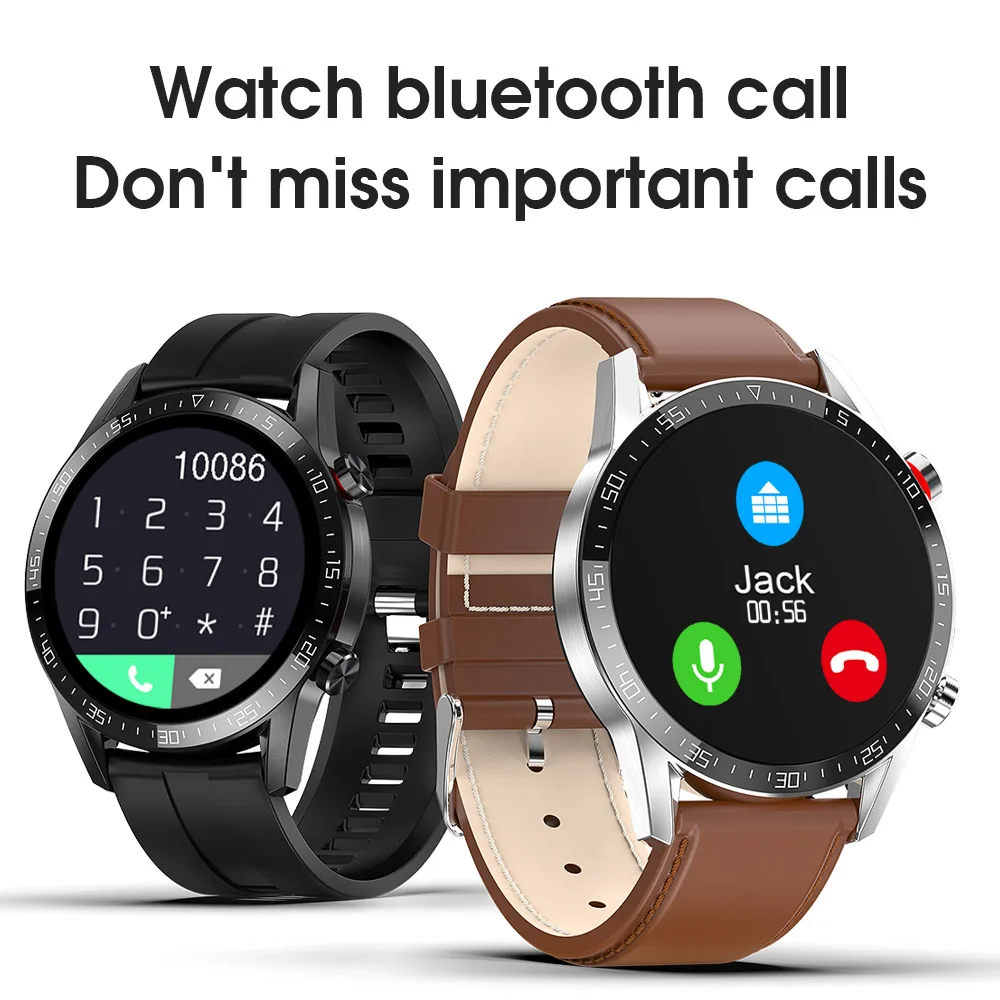 2020 L13 Bluetooth Klic Pametno Gledati Moških Več Klicanje Ip68 Vodotesen Polni, Zaslon na Dotik, Šport Smartwatch Za Android IOS Telefon