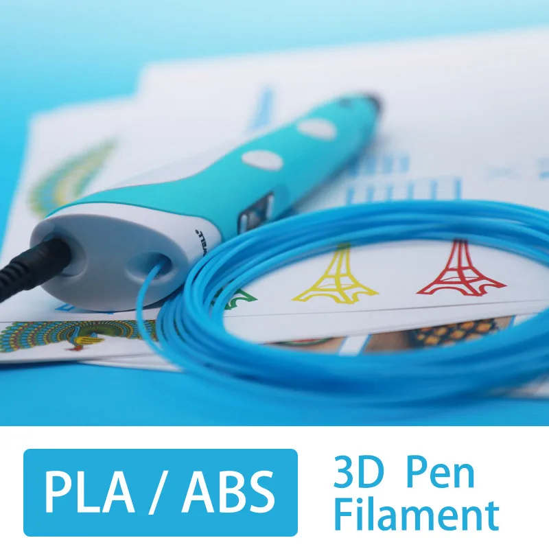 3d tiskanje pero pla 1.75 mm abs žarilno 20 barvo izbrati Najboljše Darilo za Otroke odlično 3d pero 3d peresa Okoljskih varnostnih plastike