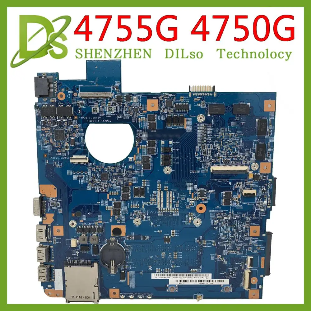 KEFU 4752 motherbaord Za Acer aspire 4750G 4752G 4755G Motherboard 10267-4 HM65 DDR3 testirani original mianboard