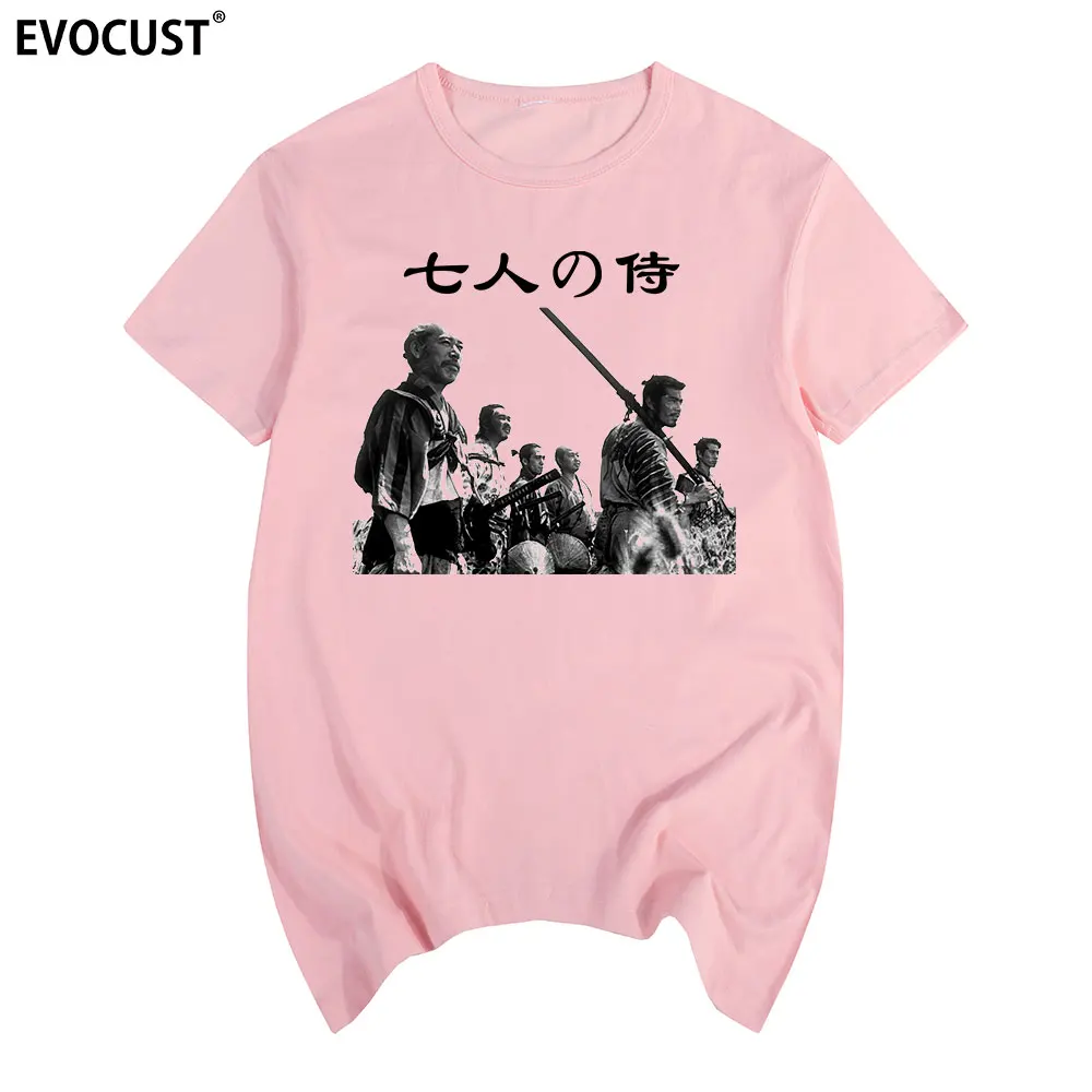 Sedem Samurajev Akira Kurosawa japonska japonska borilna veščina Vintage T-majica Bombaž Moški majica s kratkimi rokavi Novo TEE TSHIRT Ženske