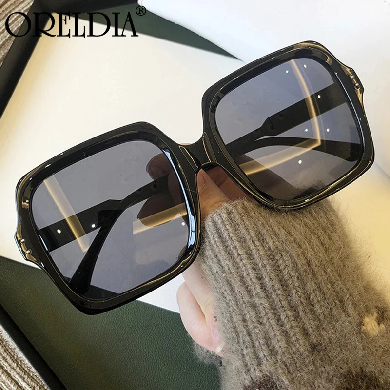 Ženske Luksuzne Blagovne Znamke Kvadratnih Sončna Očala Moški Ženske Retro Prevelik Bela Leče Črno-Leopard Tiskanja Okvir 2020 Najnovejše Očala Hot