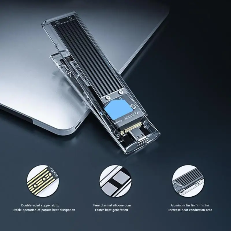 ORICO TCM2F-C3 NGFF, da USB3.1 TIP-C, M. 2 SSD HDD Polje 5Gbps Trdi Disk, Ohišje Ohišje za 2230 2242 2260 2280 HDD