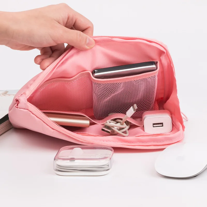 2020 Nove Kozmetične torba Ženske Kozmetične vrečko Pakiranje Kocke Digitalni Polnilec Dodatki Paket Organizator Torbo Za Moške sac