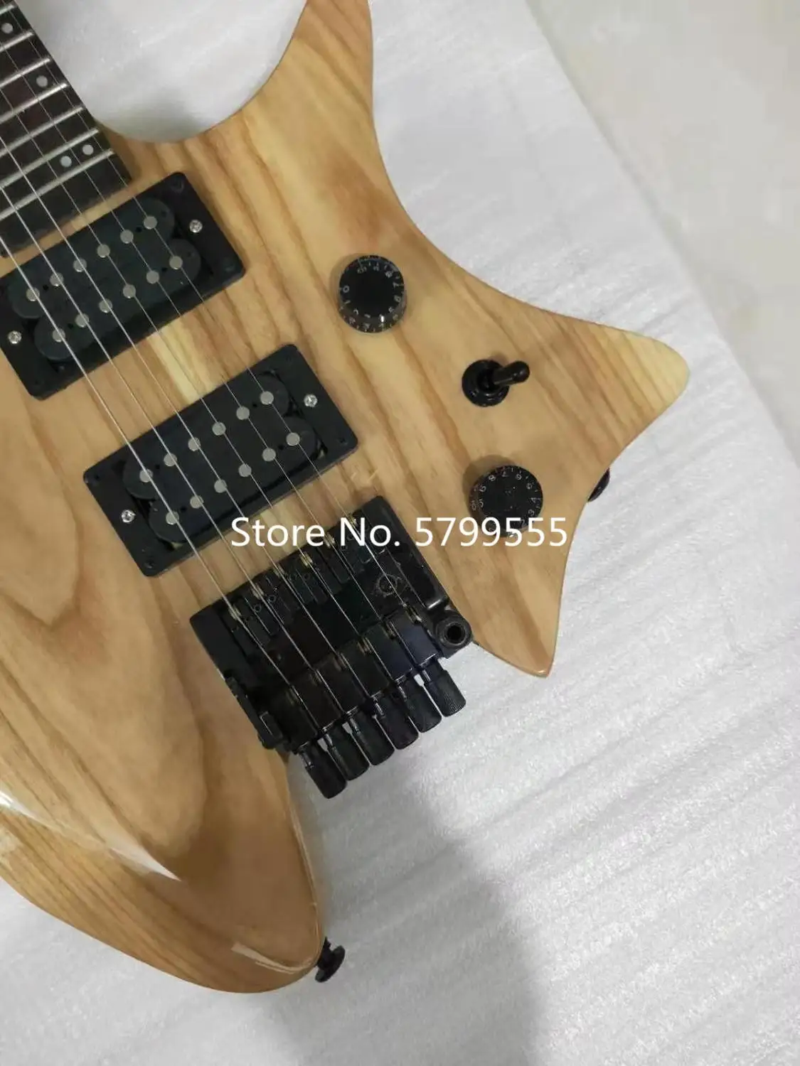 Novo 6 string brezglavi električna kitara, oblikovana, multi-color neobvezno, palisander fingerboard fingerboard, brezplačna dostava