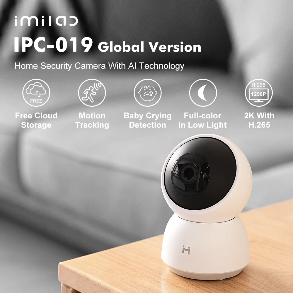 Globalna Različica IMILAB Mijia IP Kamero 19E Mi Doma App WiFi Varnosti CCTV HD 1080P Nadzor Baby Monitor H. 265