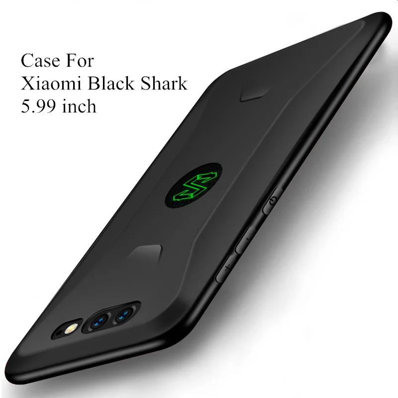 Telefon Stanovanj Lupini Kritje za Xiaomi Black Shark Mat Primerih Nemoteno Tactility Primeru CN Kože Fundas Capa za Black Shark Coque