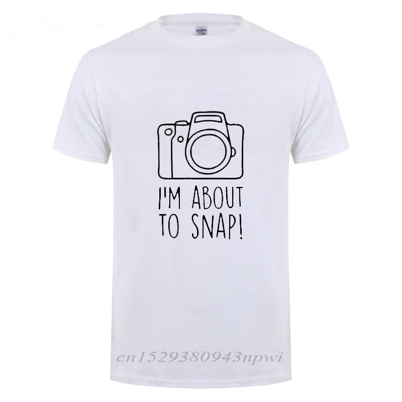 Sem na tem, Da Snap Fotograf Fotoaparat Prisotna Smešno Šalo Humor Veliko Darilo T-shirt Za Moškega, Žensko Bombaža, Kratek Rokav T Srajce