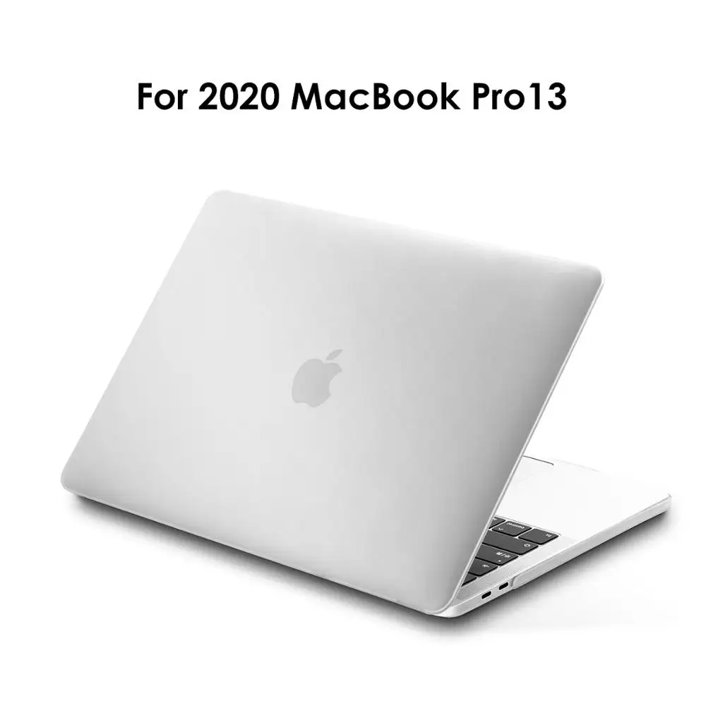 Mat & Kristalno Jasno, Trdo Lupino Kritje Primera do leta 2020 Novo M1 Macbook Pro 13 Model A2338/A2251/A2289,Mat Konča z Gumo Noge