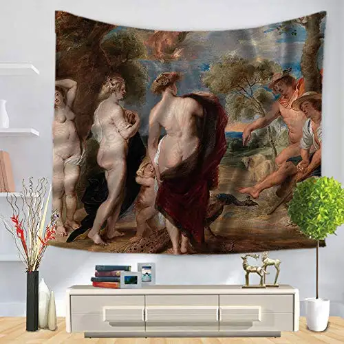 Grški Mitologiji Klasična Umetnost Mojstrovina Tapiserija Serije Sodba Paris, Peter Paul Rubens 1639