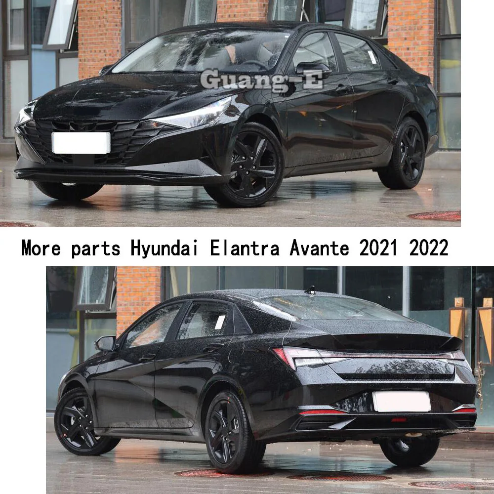 Za Hyundai Elantra Avante 2021 2022 Avto Kritje Styling Fender Mehko Blatnika Zaščito Zavihek Splash Garde Mulja Okvir Deli 4pcs