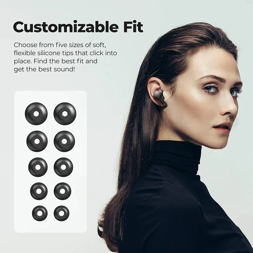 Joyroom TA1 Aktivni šumov TWS 3D Brezžične Stereo Slušalke Čepkov ANC On/ Off Način 35dB ANC Gaming Bluetooth Slušalke