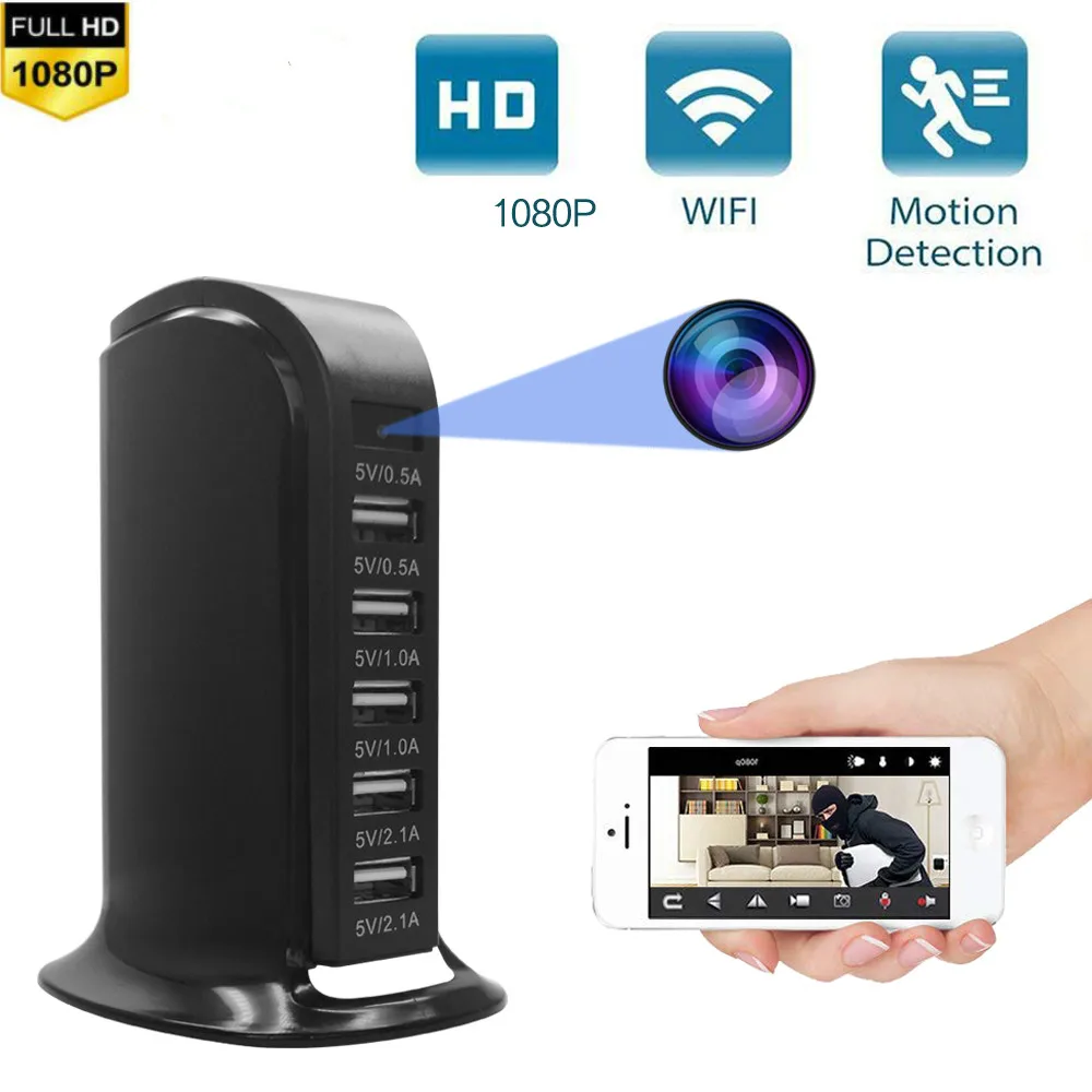 USB Wifi, Mini Kamera HD 1080P Mikro Kamere, Zaznavanje Gibanja Majhne DV DVR Snemalnik Varuška 30W Tok Majhen Home Security CamV