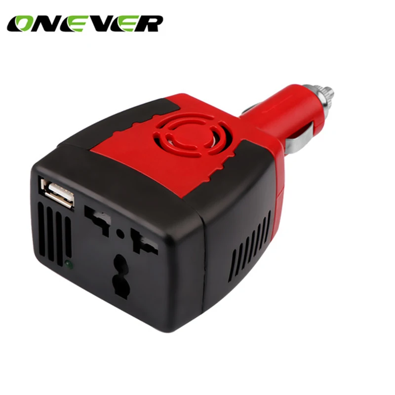 Onever Inverter 150W DC 12V na AC 220V Auto Power Inverter Avto Pretvornik Napetosti Ac Adapter USB Avto Polnilec