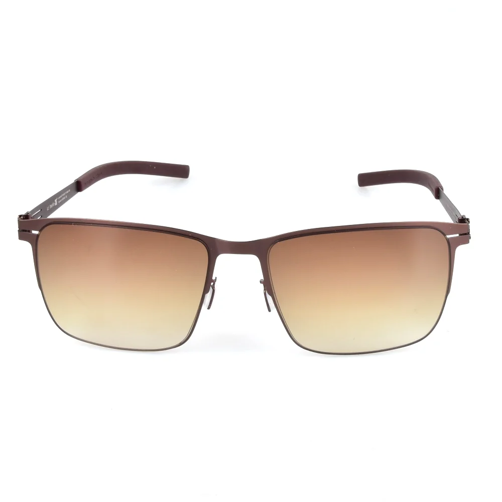 2020 Berlin blagovno Znamko Design sončna Očala Moških Premaz Gradient Objektiv Super Lahek Vijak-manj Kvadratnih sončna Očala Vožnje oculos
