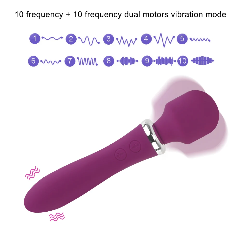 OLO G Spot z vibriranjem Dildo Klitoris Stimulator Spolnih Igrač za Ženske Dvojno Motorji Vibratorji Čarobno Palico AV Vibrator Vaginalne Massager