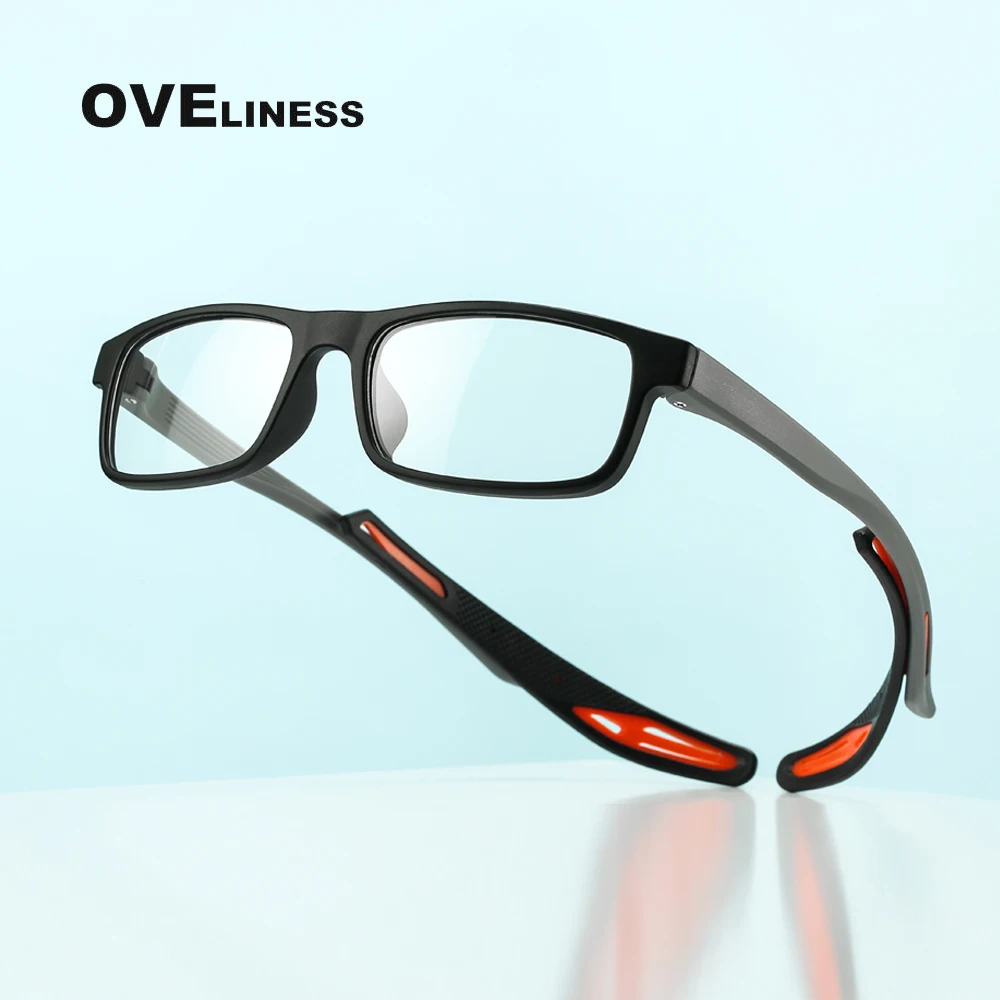 Modni Očala Šport Okvir Moških Optični košarka moški očala okvirji Kratkovidnost Recept očala tr90 očala Očala