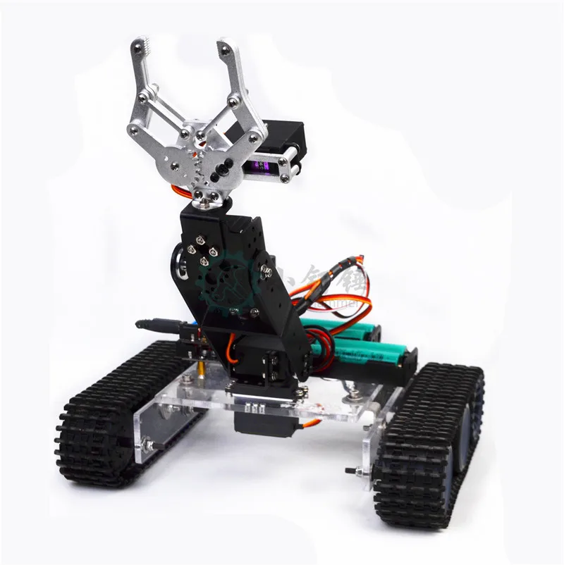 Najnovejši SNAR20 Nadzor Robota Arduino Akril Tank Robotsko Roko DIY Inteligentni Montažo Kit