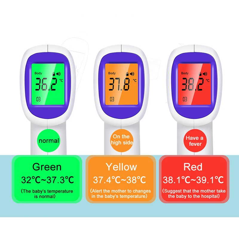 IR Termometer Merilnik Temperature Digitalni Infrardeči Termometer Merilnik Temperature