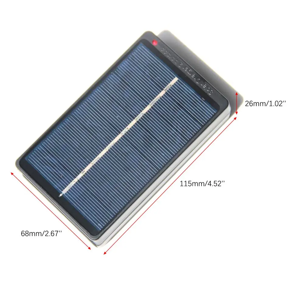 1W 4V solarnimi Polnilnika se Lahko Zaračuna 2*AA/AAA, 1,2 V Polnilnik Baterije