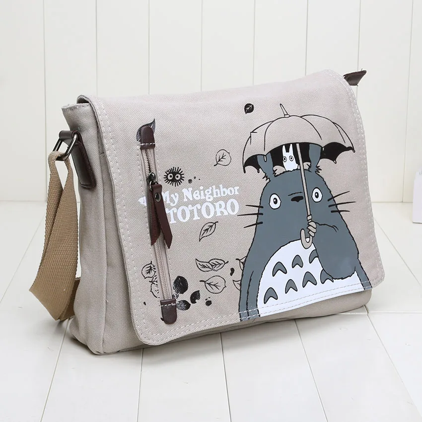Japonska risanka anime Moj Sosed Totoro messenger vrečke Naruto Black Butler Napad Na Titan trpežna torba Torba Nahrbtnik