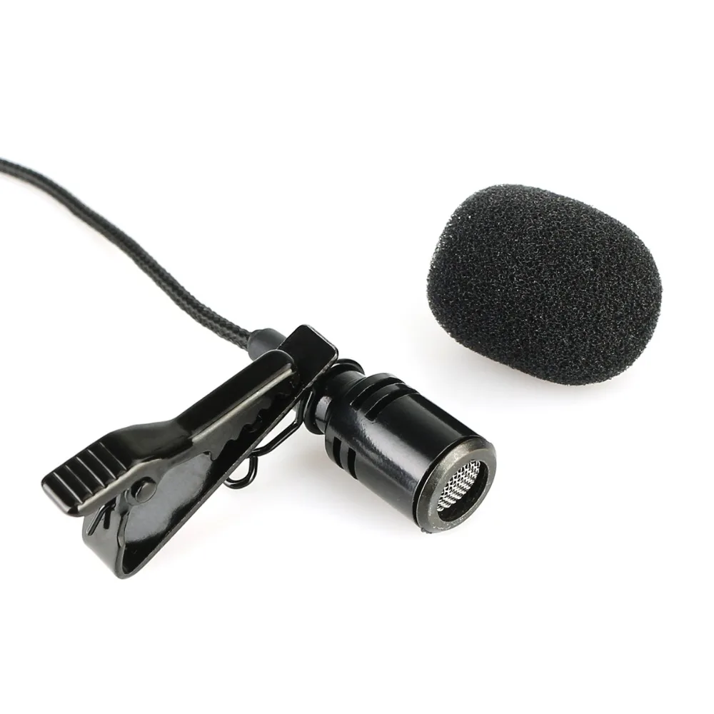 Prenosni Clip-on River Mikrofon, 3.5 mm Jack za Žični Mikrofon za prostoročno telefoniranje za turistično vodenje Sistema F4511B