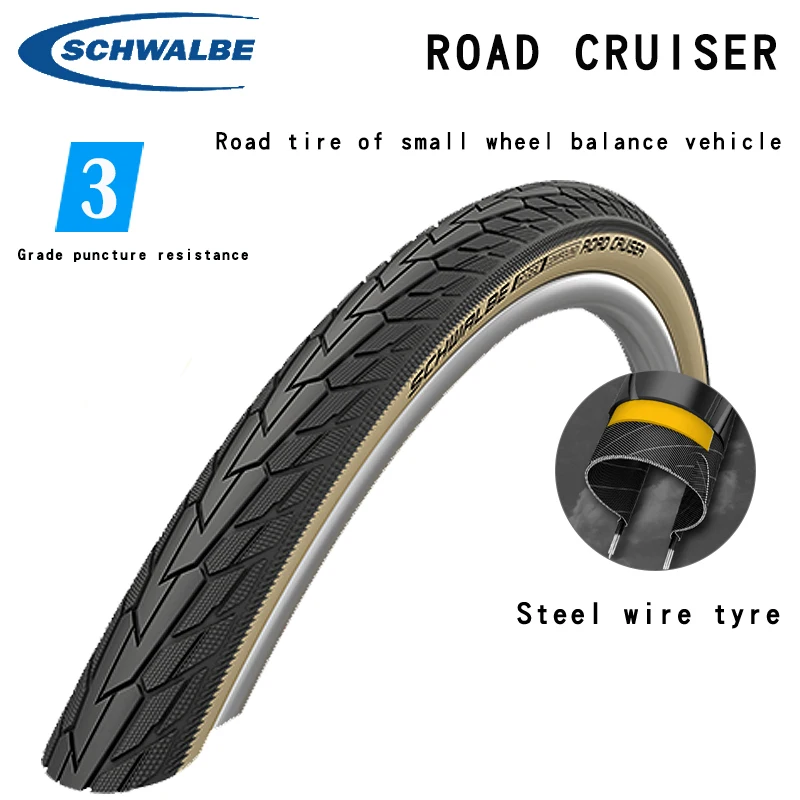 Schwalbe kolesarske pnevmatike Cesti Cruiser 12 16 20 26 inch bilance avto zložljiva avto 700 * 40C zabodel dokaz pnevmatike