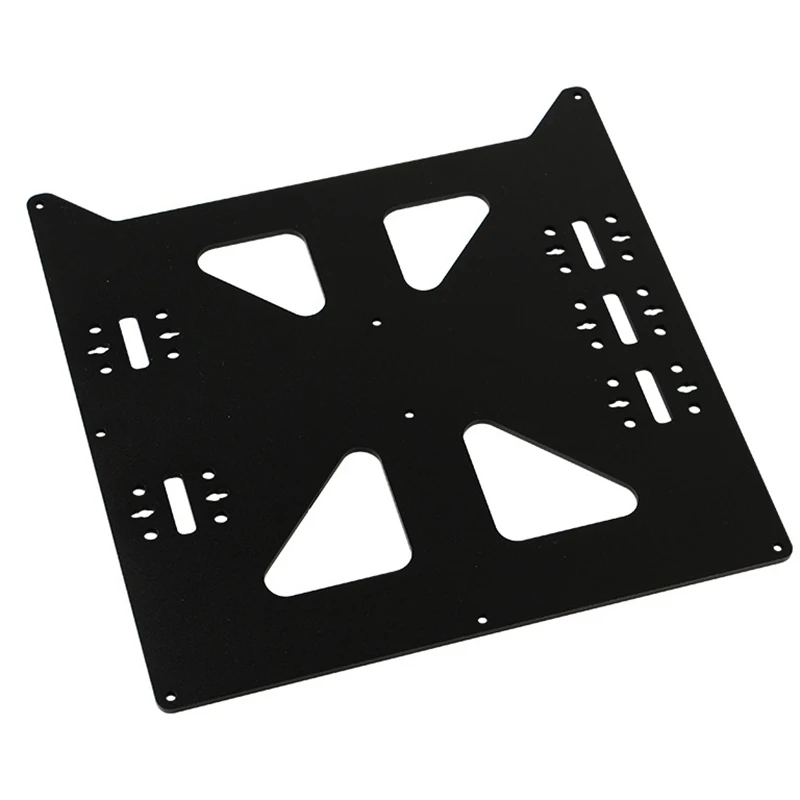 Aluminij Y Prevoz Anodizirane Plošče Black Nadgradnjo V2 Prusa I3 V2 Toplo Posteljo Podporo Ploščo za Prusa I3 Diy 3D Tiskalnik Deli